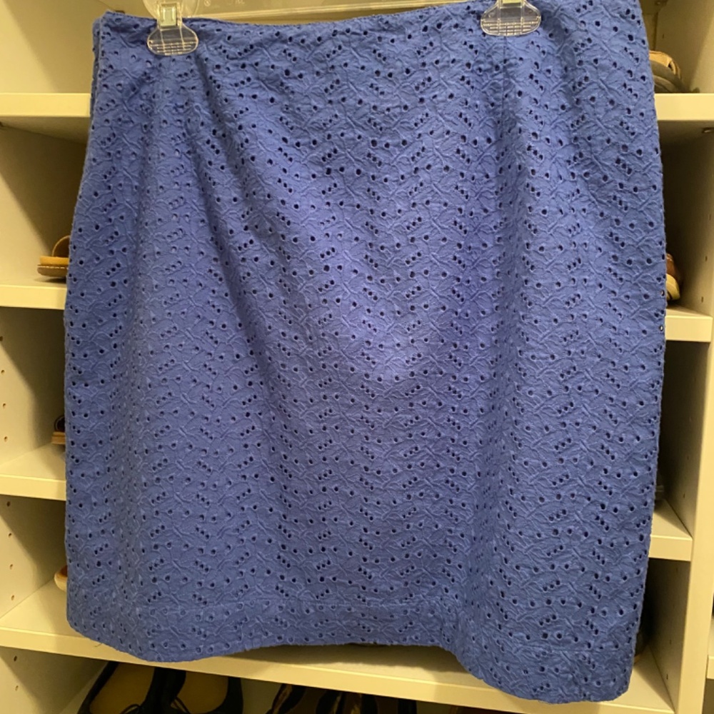 2 LL BEAN EYELET SKIRTS - Picture 7 of 8